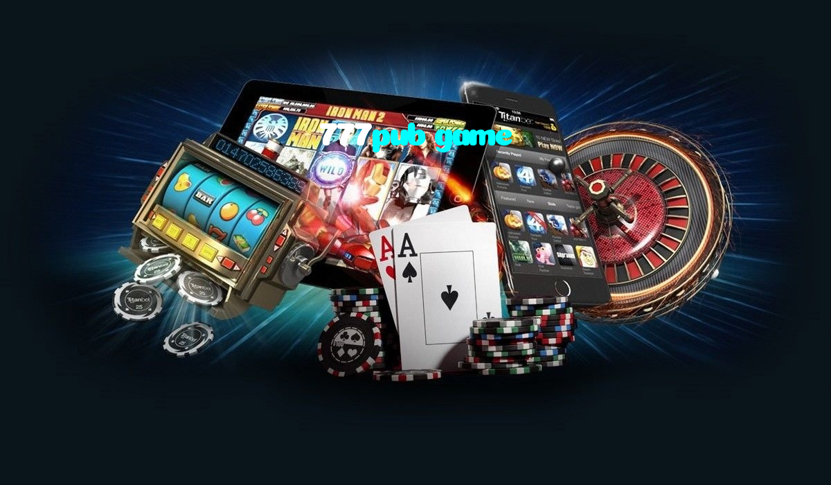 777pub game casino presented on mobile device in Pakistan with slots and live games